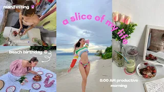 a slice of my life: cagbalete island trip 🏝🌸, bday vlog 🎂, my morning routine 🌞