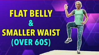 15-MIN WORKOUT FOR SENIORS: FLAT BELLY & SMALLER WAIST OVER 60s