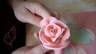 How to make sugar paste roses easy and fast by ItalianCakes