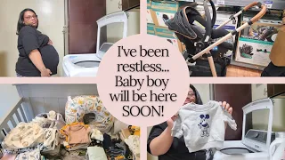 Nest With Me At 36 Weeks Pregnant | Preparing For A Newborn | Baby #2
