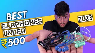 Top 5 Best Earphones under 500 rs 2023 | Best Wired earphones under 500 in 2023