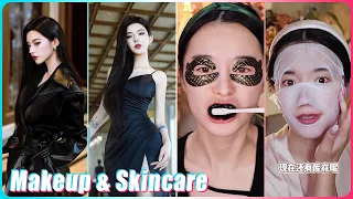 Mitsuisen✨Aesthetic Makeup Tutorial & Skincare Routine☘️Satisfying skincare🍃Beauty Secrets🌿390