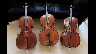 3 STRADIVARI CELLOS !!!! SOUND COMPARISON  ( SUBS EN ESPAÑOL)