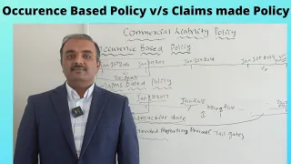 Occurence Based v/s Claims Made Coverage - Commercial Liability Policy