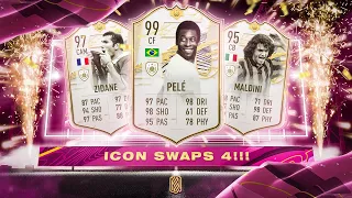 ICON SWAPS 4 IS HERE! 99 PELE SBC & SERIE A FUTTIES PLAYER PICK! - FIFA 21 Ultimate Team