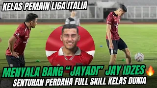 Menyala‼️Sentuhan Skill Kelas Dunia Jay “Jayadi” Idzes Pemain Liga Italia di latihan Perdana Timnas