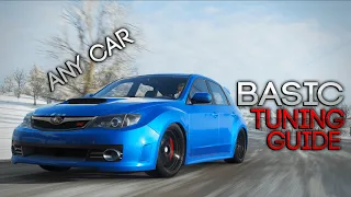 How To Tune In Forza Horizon 4 | Basic Tuning Guide For Any Car | Forza Tuning Guide