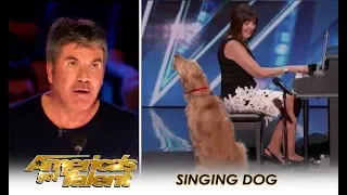 Sneak Peak: Simon Cowell Finally Finds A SINGING DOG! | America's Got Talent 2018