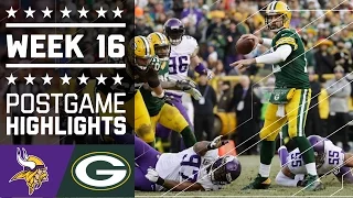 Vikings vs. Packers | NFL Week 16 Game Highlights