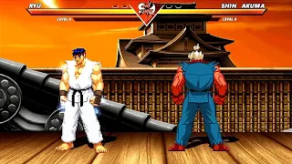 ICE POWER RYU vs SHIN AKUMA - High Level Awesome Fight!