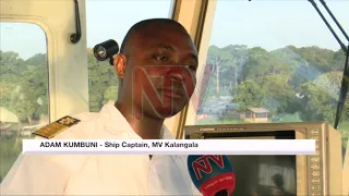Meet Adam Kumbuni, the captain of MV Kalangala that navigates L. Victoria