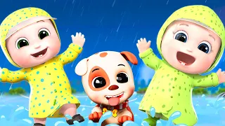 Rain, Rain, Go Away +| wheels on the bus + bingo | Best for kids | Nursery Rhymes | Blue Fish 2024