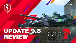 WoT Blitz. Update 9.8 Review: New Animated Skins, Improved Visuals and The Quick-Command Wheel!