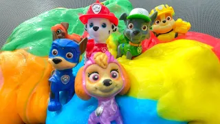 Paw Patrol Slime! Can You Help Us Rescue Them?