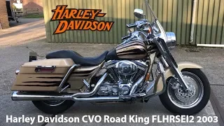 Harley Davidson CVO Road King Screamin Eagle FLHRSEI2 2003