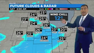 Chicago Weather: Light Snow Continues Overnight