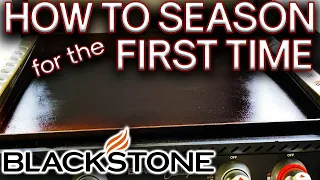 HOW TO SEASON A NEW BLACKSTONE GRIDDLE - STEP BY STEP INSTRUCTIONS - CULINARY 28" AIR FRYER COMBO