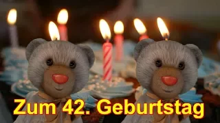 42 Jahre ❤️ Zum Geburtstag Alles Liebe & Gute ❤️ Happy Birthday to You ❤️ FaceRig deutsch german