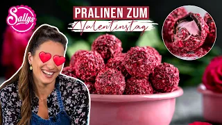 Pralinen Rezept / Valentinstagsrezept / Sallys Welt