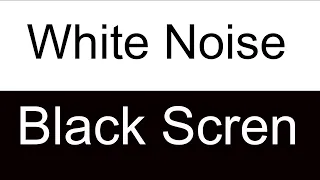 White Noise Black Screen - Relaxation, Focus, Meditation | 10 Hours