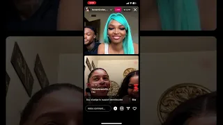 Deshae Frost & Benét Nicole on ig live