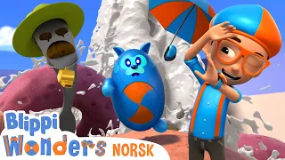 Bløt frokostblanding | Blippi Wonders Norske | tegneserier for barn | Pedagogiske videoer