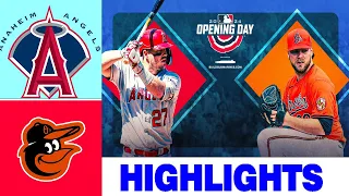 Baltimore Orioles Vs. Los Angeles Angels [3/28/24 Opening Day] Game Highlights | MLB Season 2024