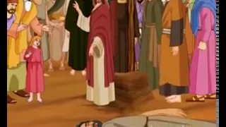 Bible stories for kids - Jesus Heals the Paralytic ( English Cartoon Animation )