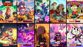 All Loading Screen Evolution in the Brawl Stars (2017 - January 2024) | #starrtoon Update