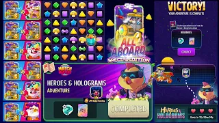 Mighty Mushrooms Match Masters/ Heroes Holograms Adventure /6 Games