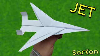 Kağıttan Jet Uçak Yapımı | Kağıttan Savaş Uçağı Yapımı | Origami Jet Uçak
