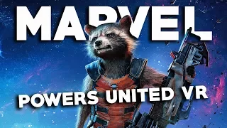 BE ROCKET RACCOON IN VR!! Marvel Powers United VR Oculus Rift Gameplay