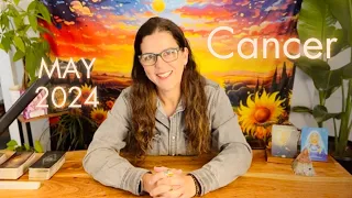 CANCER  ♋︎ “A Mystical May! Sudden Clarity Amid Adversity Brings Deep Healing & Peace” MAY 2024