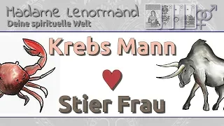 Krebs Mann & Stier Frau: Liebe und Partnerschaft