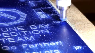 Diamond Drag Engraving with a CNC Router