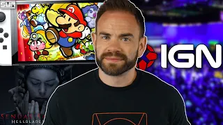 Paper Mario Reviews + Hellblade 2 Causes Debate Online & A Sudden Shakeup Hits Gaming | News Wave