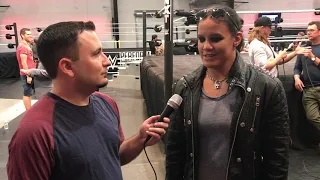 Shayna Baszler Interview at the WWE Performance Center