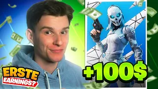 HOLE ich meine ERSTEN SOLO EARNINGS in Fortnite? 😳 - (Chapter 4 Victory Cash Cup Challenge)