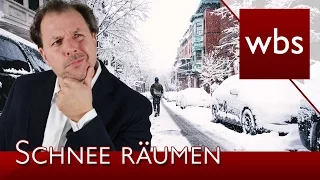 Winterdienst: Ab wann muss ich Schnee schippen? | Rechtsanwalt Christian Solmecke