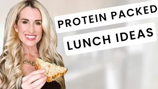 How To Eat More Protein For Lunch // 4 Quick And Easy Lunch Ideas With Protein