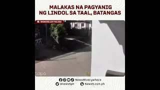 Magnitude 5.0 na lindol, ramdam sa Taal, Batangas