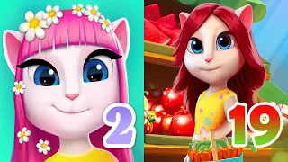 My Talking Angela 2 vs My Angela 19 (Two Screen) - Gameplay #84