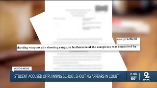 Docs: Teen accused of planning mass shooting practiced at shooting range