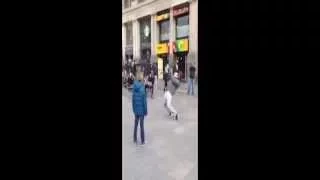 Dope: Cristiano Ronaldo Surprises A Kid On A Madrid Street!