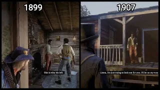 What Happens If You Leave Father & Son Alive and Return as John In Epilogue - RDR2