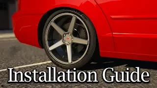 GTA V Mods | Installation Guide | HQ B-Rims Pack #1