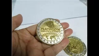 PLATINCOIN Golden Coins. Производство золотых монет Платинкоин