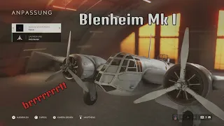 Battlefield V Blenheim Mk I spotting bomber goes brrrrrrrtt