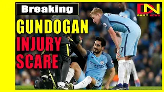 Injury scare for Man City as in-form Gundogan withdrawn after scoring two against Tottenham