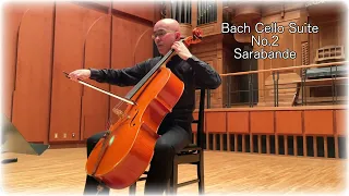 13/3/2024 Bach Cello Suite No.2 Sarabande